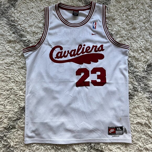Nike LeBron James Cleveland Cavaliers ‘72 Rewind NBA Throwback Jersey XL - Picture 1 of 7
